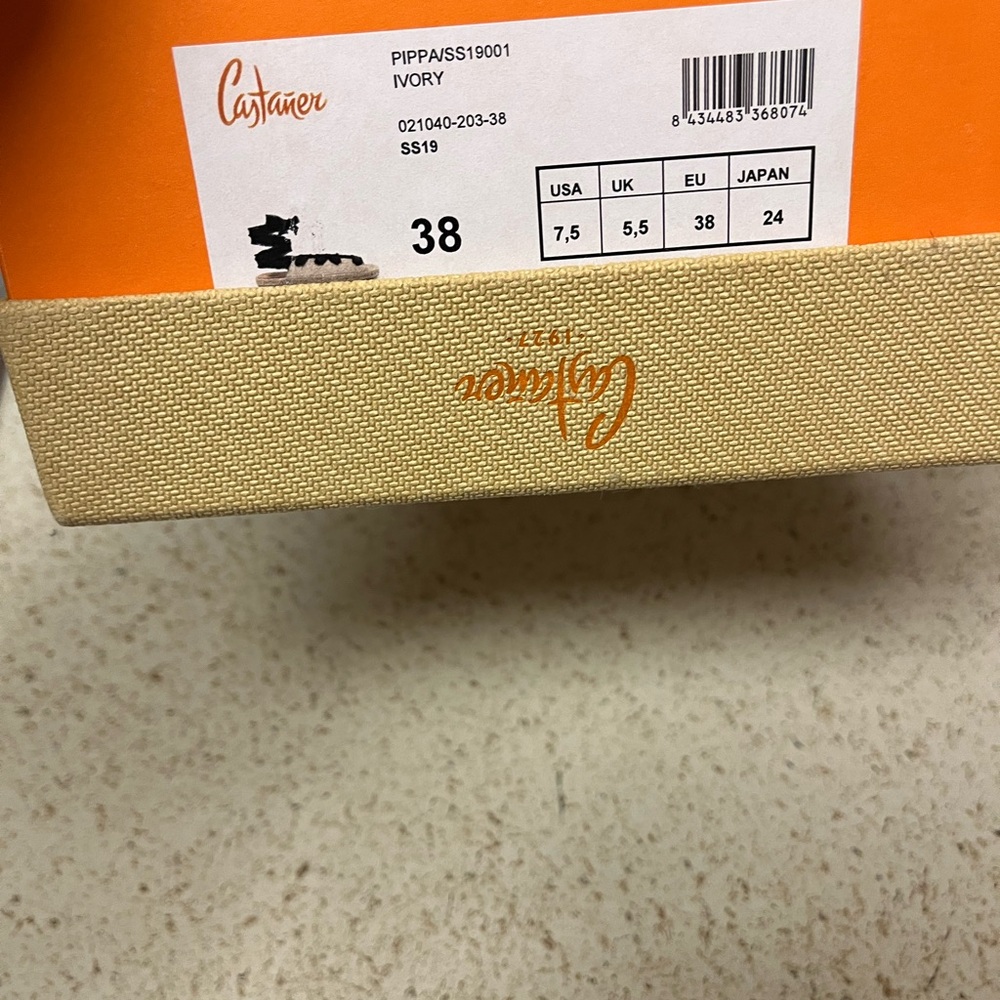 Castaner Ivory Canvas Espadrilles